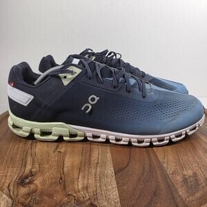 On Cloud Cloudflow 3 Mens Blue And Green Size 12.5 Running Shoes 35.99034